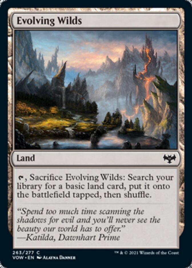 Evolving Wilds [Innistrad: Crimson Vow] - La Boîte Mystère ( The Mystery Box)