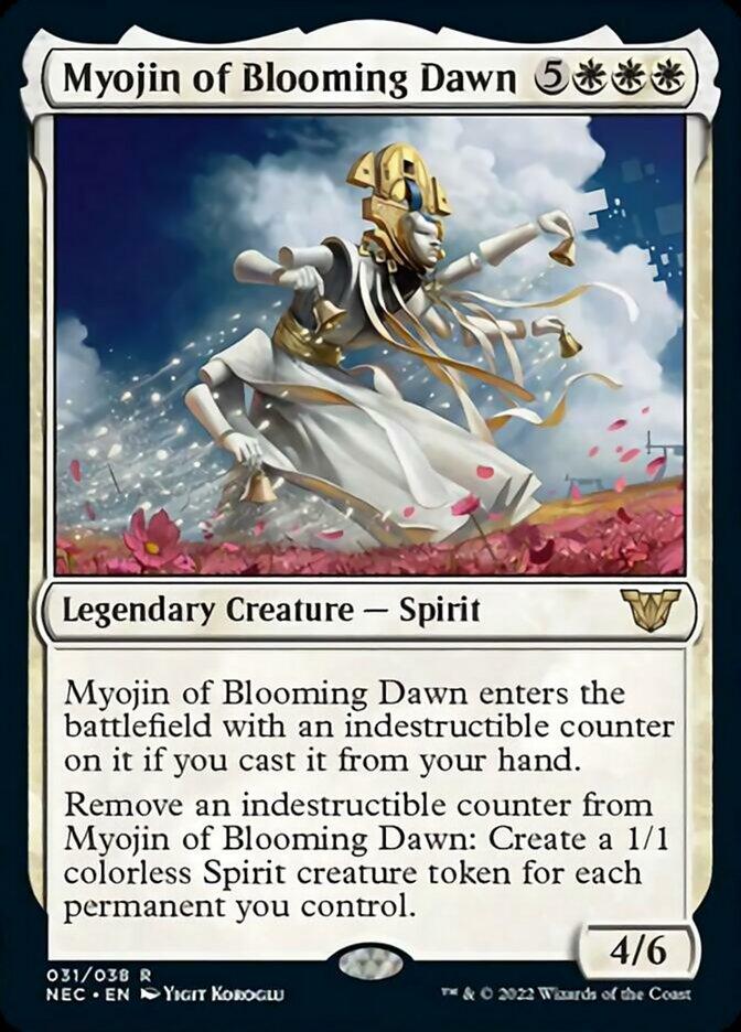 Myojin of Blooming Dawn [Kamigawa: Neon Dynasty Commander] - La Boîte Mystère ( The Mystery Box)