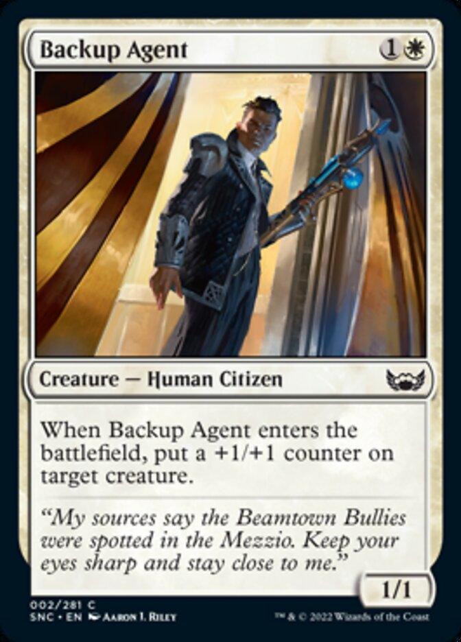 Backup Agent [Streets of New Capenna] - La Boîte Mystère ( The Mystery Box)