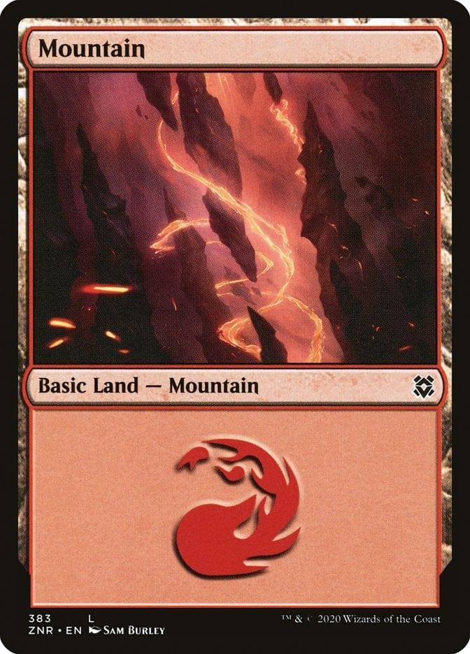 Mountain (383) [Zendikar Rising] - La Boîte Mystère ( The Mystery Box)