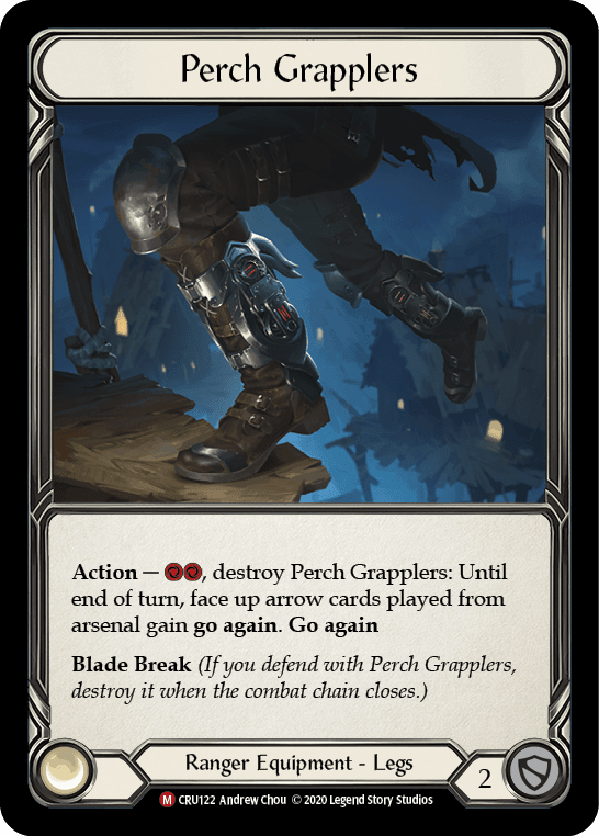 Perch Grapplers [CRU122] 1st Edition Cold Foil - La Boîte Mystère ( The Mystery Box)