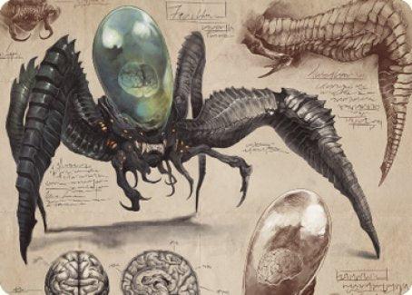 Psychosis Crawler Art Card [The Brothers' War Art Series] - La Boîte Mystère ( The Mystery Box)