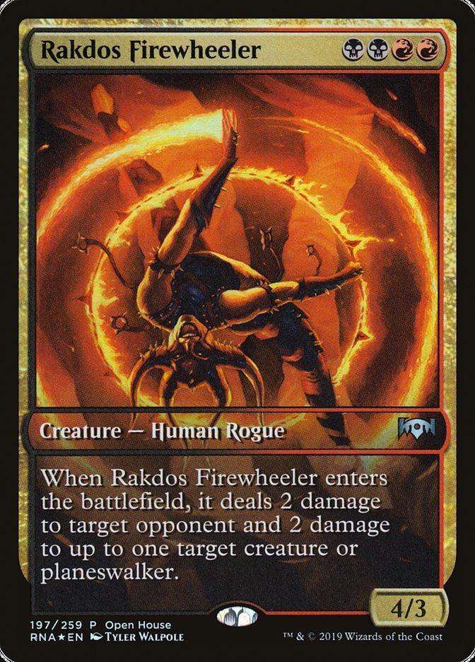 Rakdos Firewheeler (Open House) (Extended) [Ravnica Allegiance Promos] - La Boîte Mystère ( The Mystery Box)