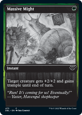 Massive Might [Innistrad: Double Feature] - La Boîte Mystère ( The Mystery Box)