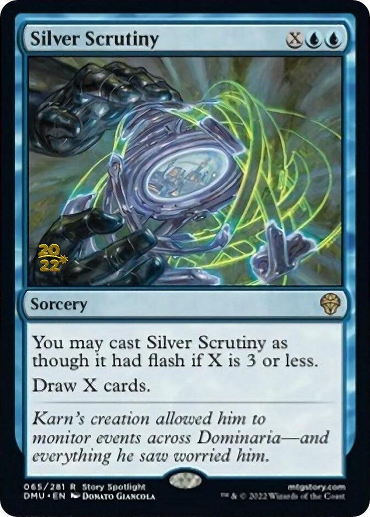 Silver Scrutiny [Dominaria United Prerelease Promos] - La Boîte Mystère ( The Mystery Box)