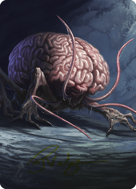 Intellect Devourer Art Card (Gold-Stamped Signature) [Commander Legends: Battle for Baldur's Gate Art Series] - La Boîte Mystère ( The Mystery Box)