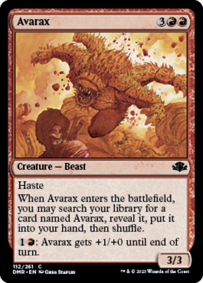 Avarax [Dominaria Remastered] - La Boîte Mystère ( The Mystery Box)