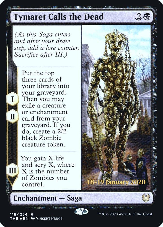 Tymaret Calls the Dead [Theros Beyond Death Prerelease Promos] - La Boîte Mystère ( The Mystery Box)