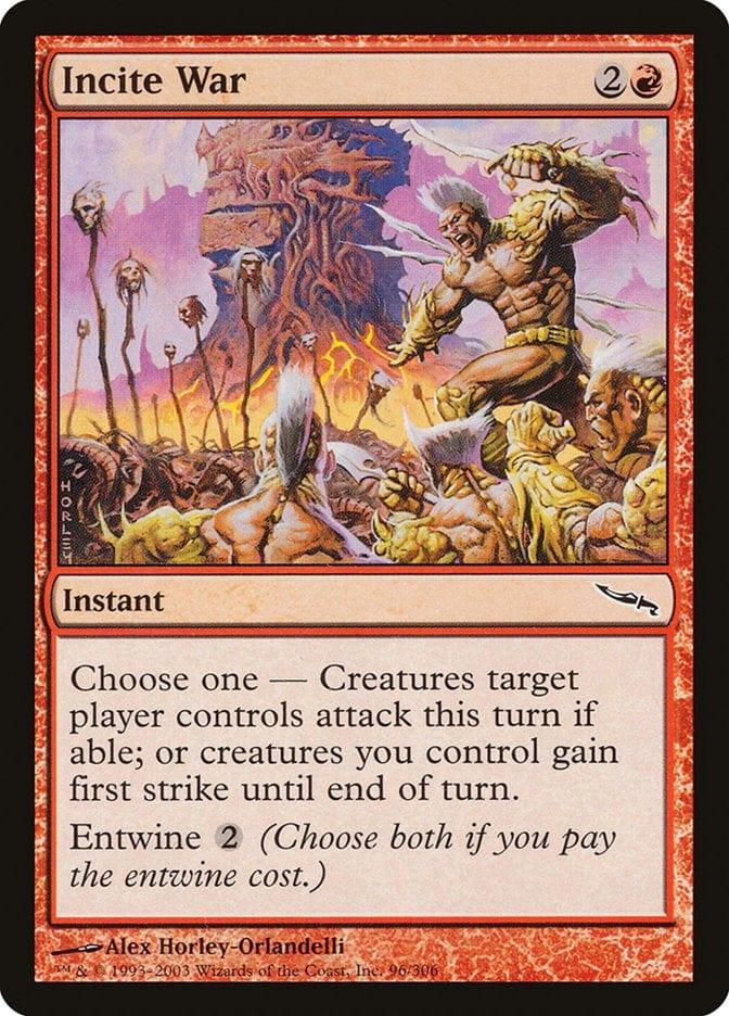 Incite War [Mirrodin] - La Boîte Mystère ( The Mystery Box)