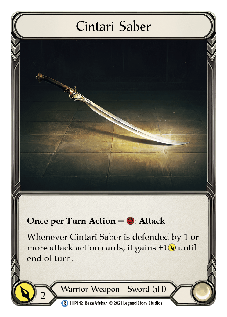 Cintari Saber (Right) [1HP142] - La Boîte Mystère ( The Mystery Box)