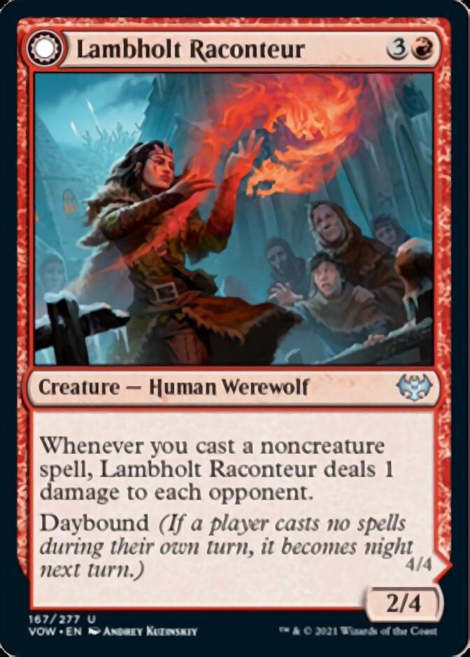 Lambholt Raconteur // Lambholt Ravager [Innistrad: Crimson Vow] - La Boîte Mystère ( The Mystery Box)