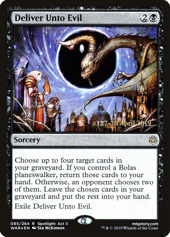 Deliver Unto Evil [War of the Spark Prerelease Promos] - La Boîte Mystère ( The Mystery Box)