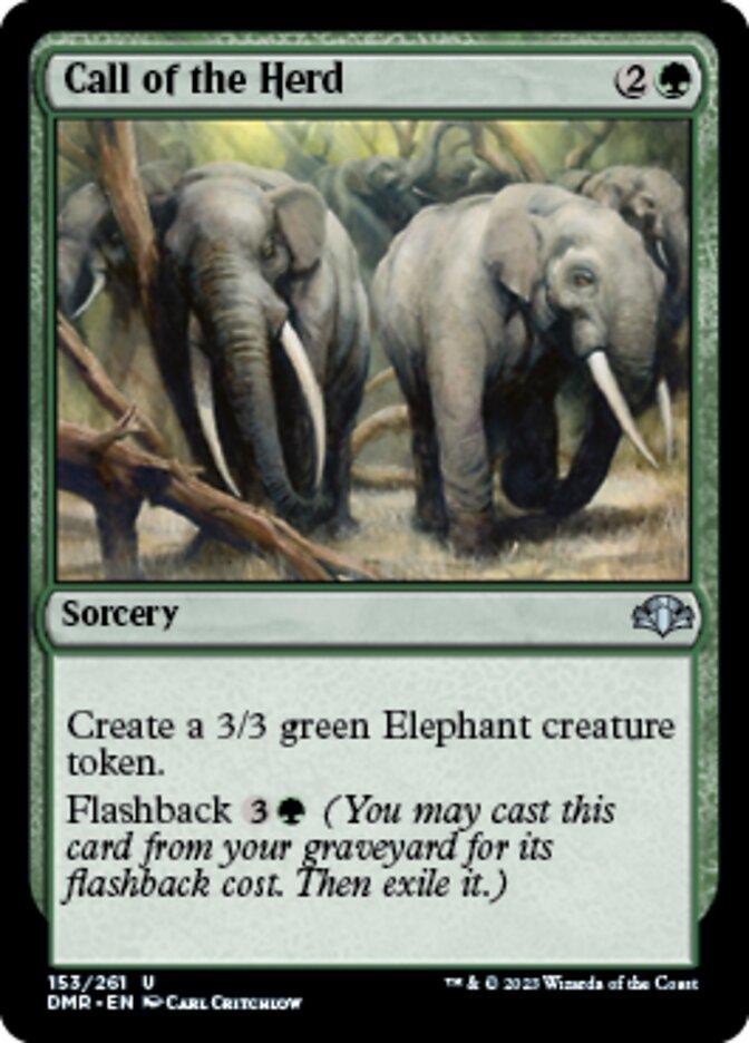 Call of the Herd [Dominaria Remastered] - La Boîte Mystère ( The Mystery Box)