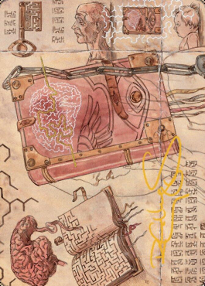 Mazemind Tome Art Card (Gold-Stamped Signature) [The Brothers' War Art Series] - La Boîte Mystère ( The Mystery Box)
