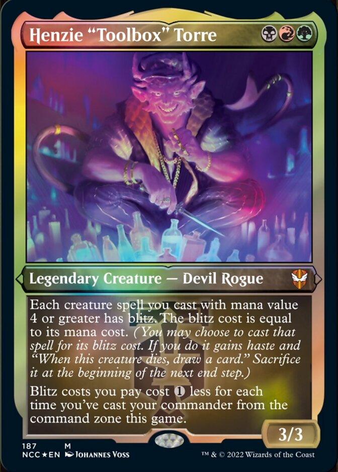 Henzie "Toolbox" Torre (Display Commander) [Streets of New Capenna Commander] - La Boîte Mystère ( The Mystery Box)