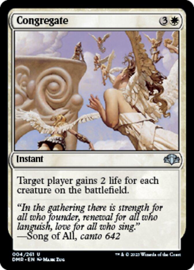 Congregate [Dominaria Remastered] - La Boîte Mystère ( The Mystery Box)