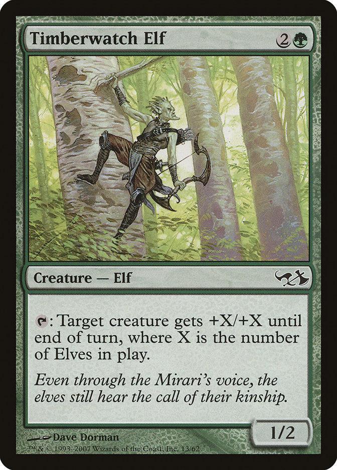 Timberwatch Elf [Duel Decks: Elves vs. Goblins] - La Boîte Mystère ( The Mystery Box)