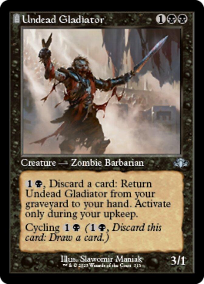 Undead Gladiator (Retro) [Dominaria Remastered] - La Boîte Mystère ( The Mystery Box)