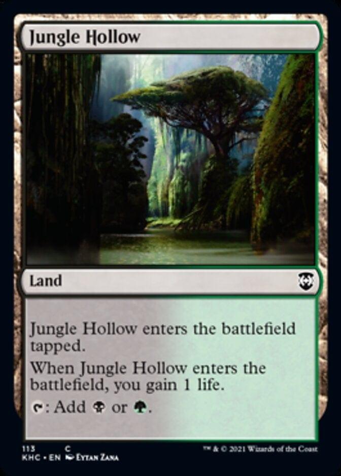 Jungle Hollow [Kaldheim Commander] - La Boîte Mystère ( The Mystery Box)