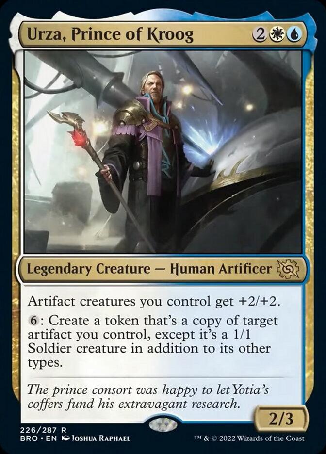 Urza, Prince of Kroog [The Brothers' War] - La Boîte Mystère ( The Mystery Box)