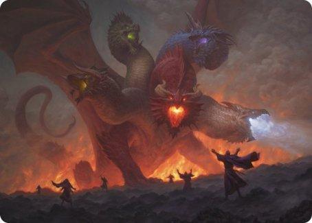 Tiamat Art Card [Dungeons & Dragons: Adventures in the Forgotten Realms Art Series] - La Boîte Mystère ( The Mystery Box)