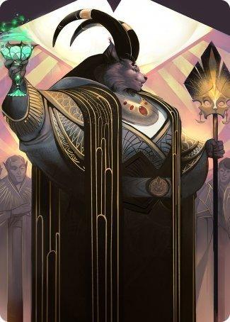 Jetmir, Nexus of Revels 2 Art Card [Streets of New Capenna Art Series] - La Boîte Mystère ( The Mystery Box)
