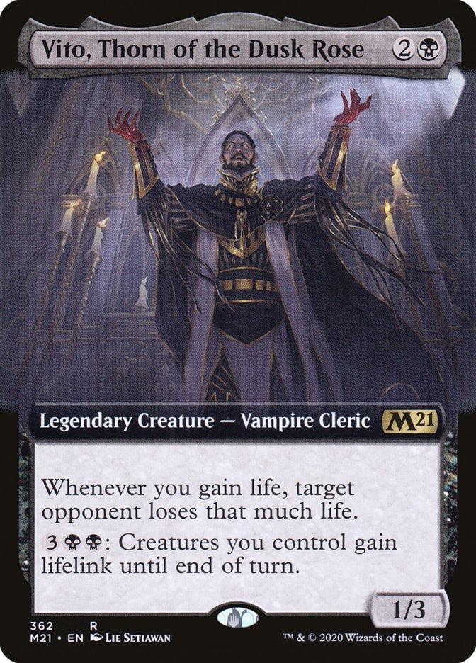 Vito, Thorn of the Dusk Rose (Extended) [Core Set 2021] - La Boîte Mystère ( The Mystery Box)