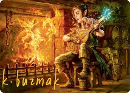 Wish Art Card (Gold-Stamped Signature) [Dungeons & Dragons: Adventures in the Forgotten Realms Art Series] - La Boîte Mystère ( The Mystery Box)