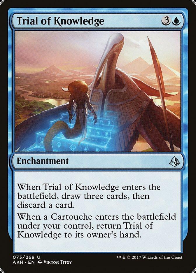Trial of Knowledge [Amonkhet] - La Boîte Mystère ( The Mystery Box)