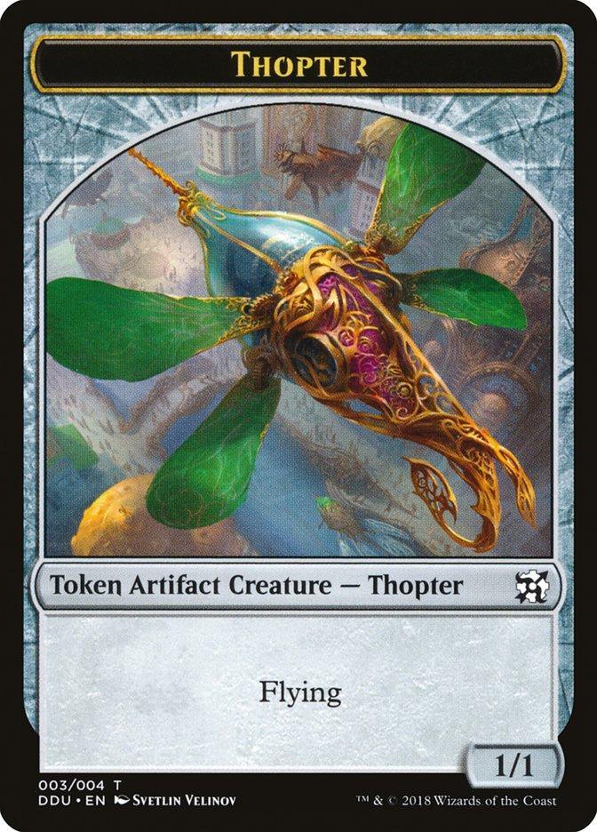 Thopter (003/004) [Duel Decks: Elves vs. Inventors Tokens] - La Boîte Mystère ( The Mystery Box)