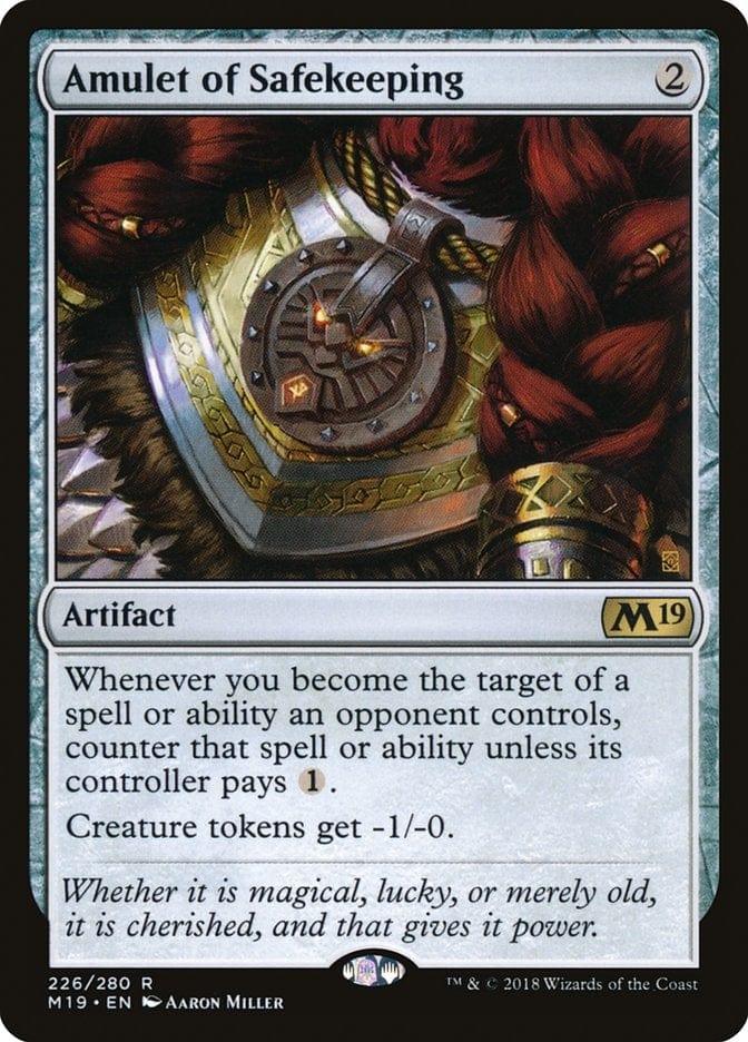 Amulet of Safekeeping [Core Set 2019] - La Boîte Mystère ( The Mystery Box)