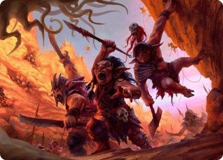 Goblin Art Card [Dungeons & Dragons: Adventures in the Forgotten Realms Art Series] - La Boîte Mystère ( The Mystery Box)