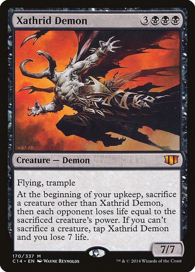 Xathrid Demon [Commander 2014] - La Boîte Mystère ( The Mystery Box)