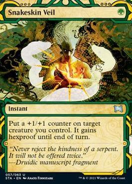 Snakeskin Veil (Etched Foil) [Strixhaven Mystical Archive] - La Boîte Mystère ( The Mystery Box)