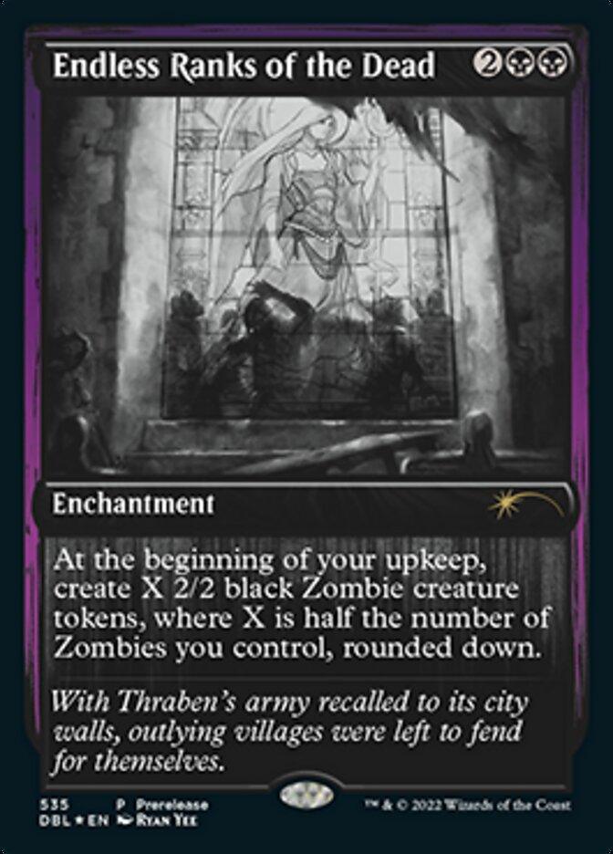 Endless Ranks of the Dead [Innistrad: Double Feature Prerelease Promos] - La Boîte Mystère ( The Mystery Box)