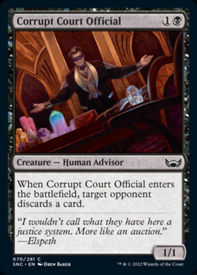 Corrupt Court Official [Streets of New Capenna] - La Boîte Mystère ( The Mystery Box)