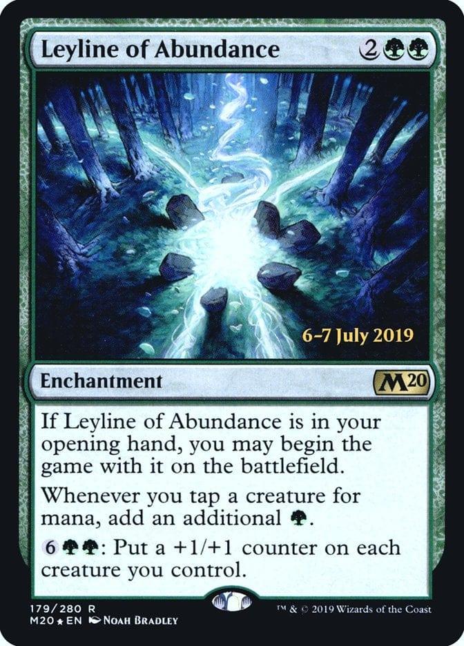 Leyline of Abundance [Core Set 2020 Prerelease Promos] - La Boîte Mystère ( The Mystery Box)