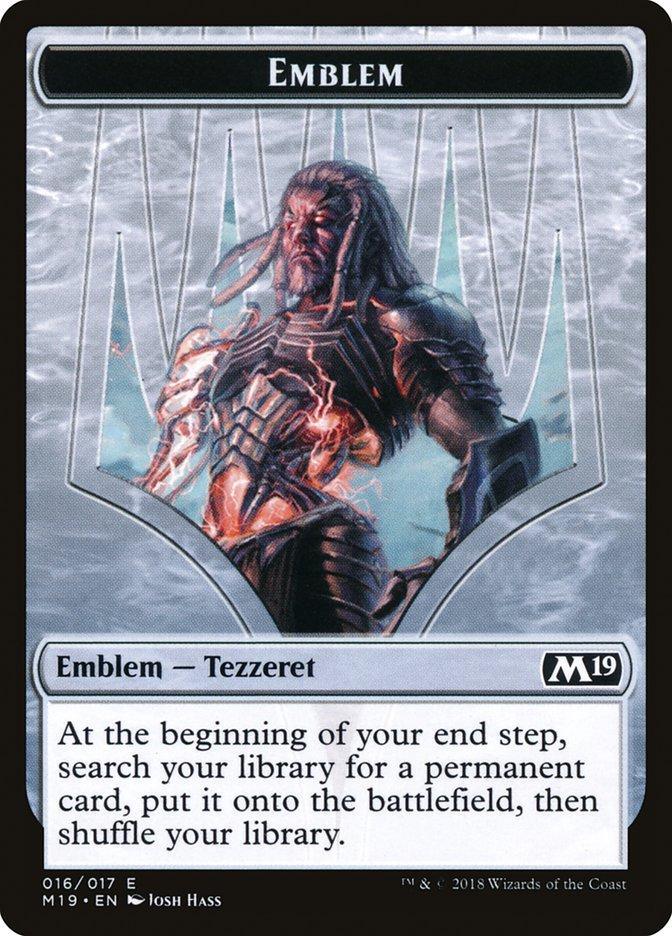 Tezzeret, Artifice Master Emblem [Core Set 2019 Tokens] - La Boîte Mystère ( The Mystery Box)