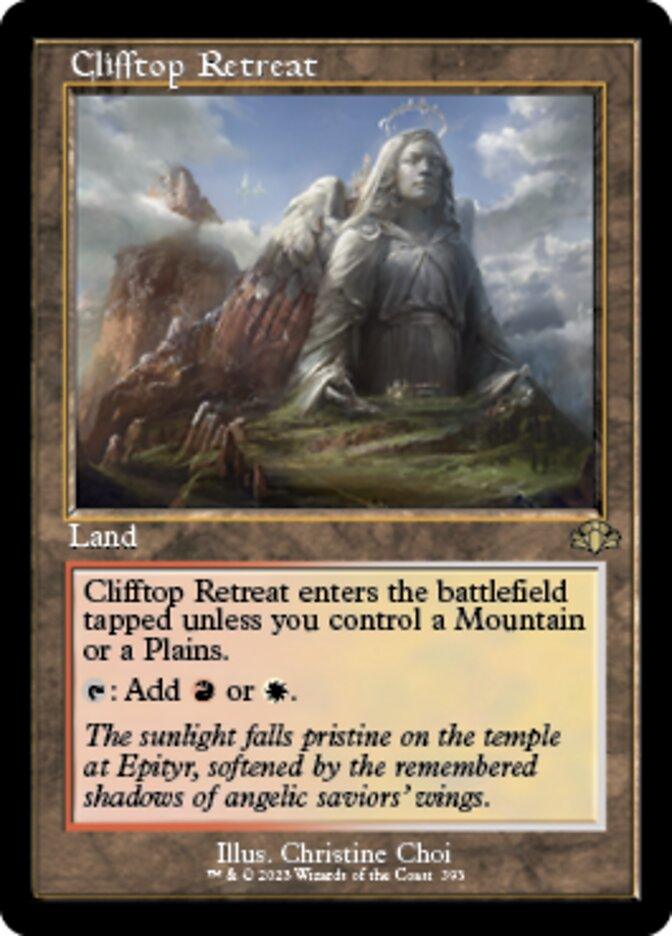 Clifftop Retreat (Retro) [Dominaria Remastered] - La Boîte Mystère ( The Mystery Box)