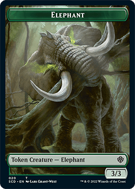 Elephant // Thopter Double-Sided Token [Starter Commander Decks] - La Boîte Mystère ( The Mystery Box)