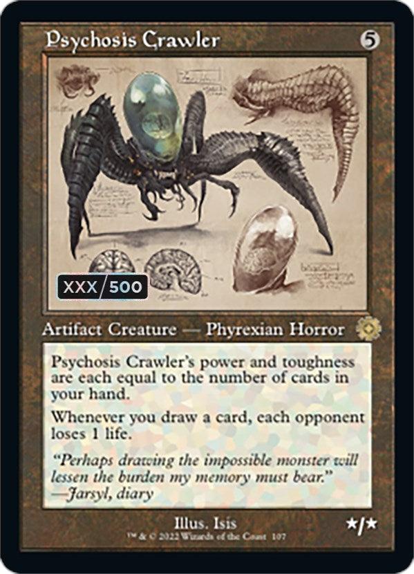 Psychosis Crawler (Retro Schematic) (Serial Numbered) [The Brothers' War Retro Artifacts] - La Boîte Mystère ( The Mystery Box)