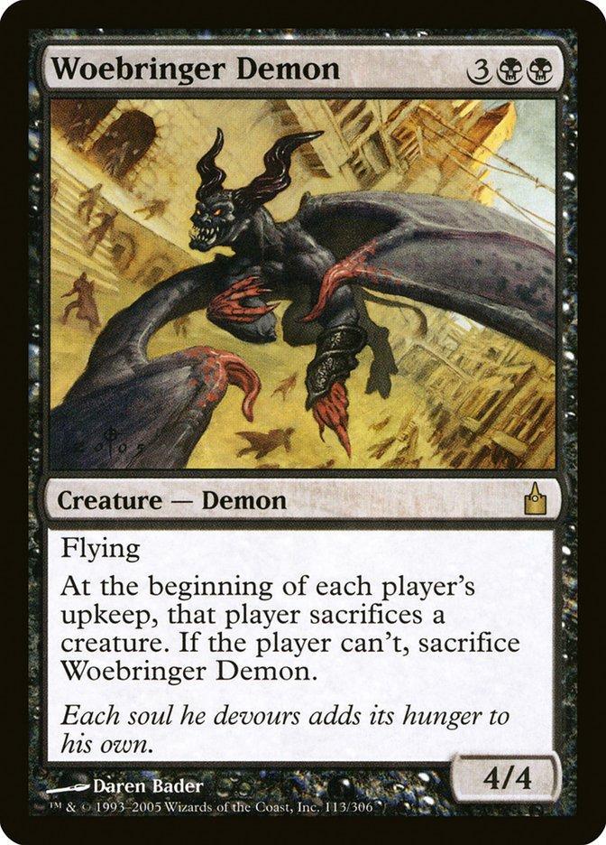 Woebringer Demon [Ravnica: City of Guilds] - La Boîte Mystère ( The Mystery Box)