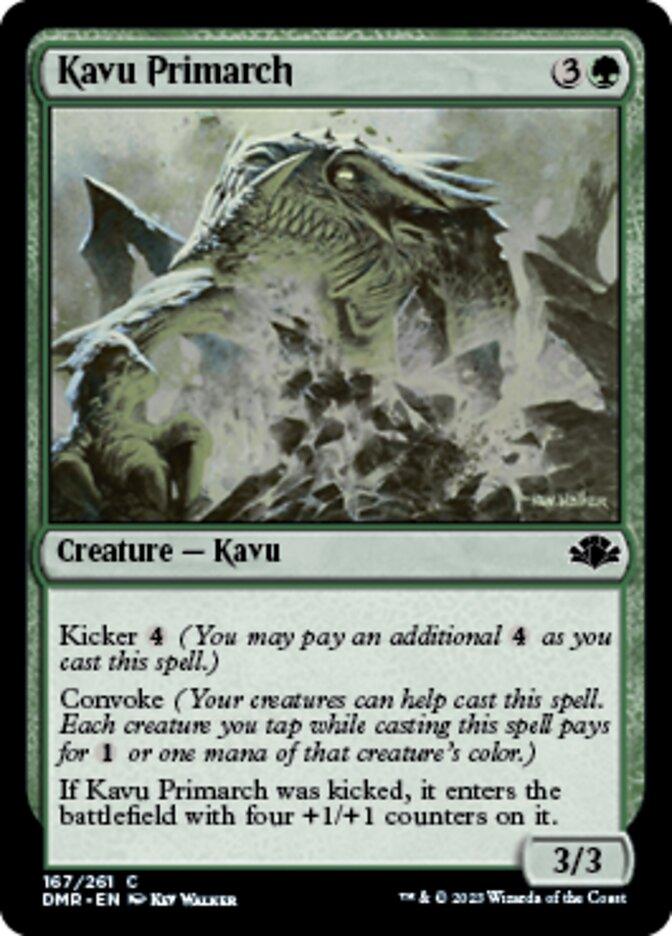 Kavu Primarch [Dominaria Remastered] - La Boîte Mystère ( The Mystery Box)