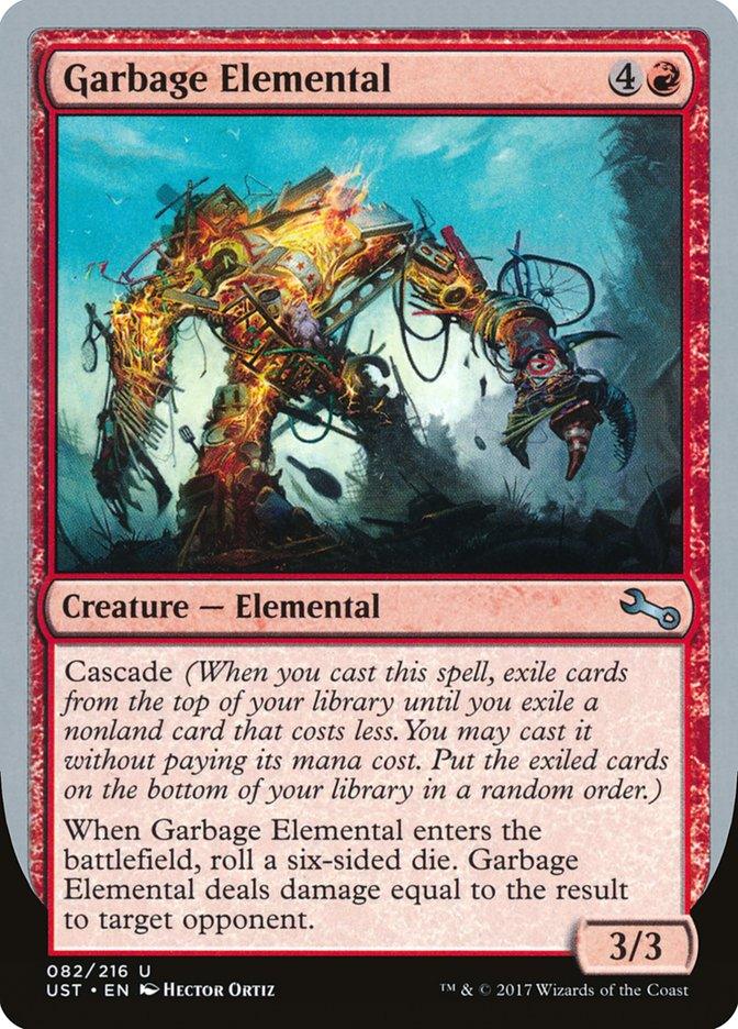 Garbage Elemental (3/3 Creature) [Unstable] - La Boîte Mystère ( The Mystery Box)