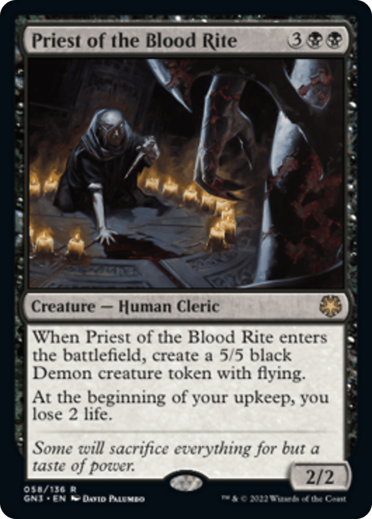 Priest of the Blood Rite [Game Night: Free-for-All] - La Boîte Mystère ( The Mystery Box)