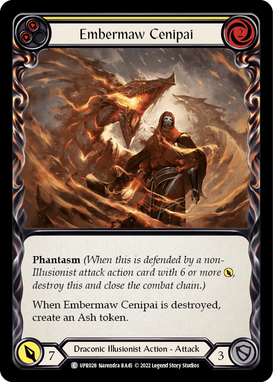 Embermaw Cenipai (Yellow) [UPR028] (Uprising) - La Boîte Mystère ( The Mystery Box)