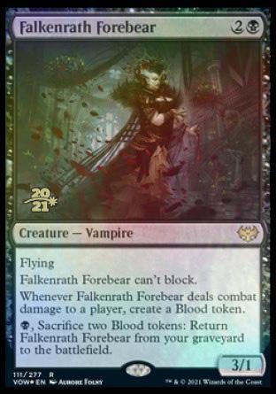 Falkenrath Forebear [Innistrad: Crimson Vow Prerelease Promos] - La Boîte Mystère ( The Mystery Box)