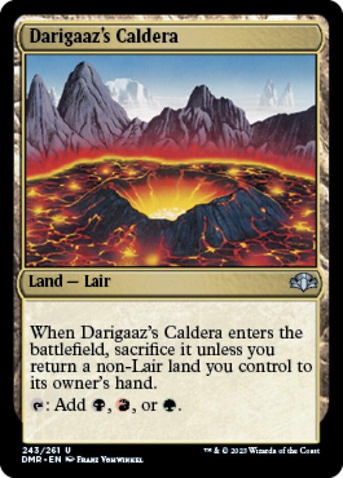 Darigaaz's Caldera [Dominaria Remastered] - La Boîte Mystère ( The Mystery Box)