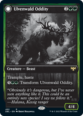 Ulvenwald Oddity // Ulvenwald Behemoth [Innistrad: Double Feature] - La Boîte Mystère ( The Mystery Box)