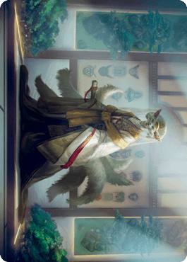 Light-Paws, Emperor's Voice Art Card [Kamigawa: Neon Dynasty Art Series] - La Boîte Mystère ( The Mystery Box)